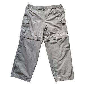 Columbia Men’s Convertible Zip Off Hiking Cargo Pants Size XL Omni-Wick Outdoors